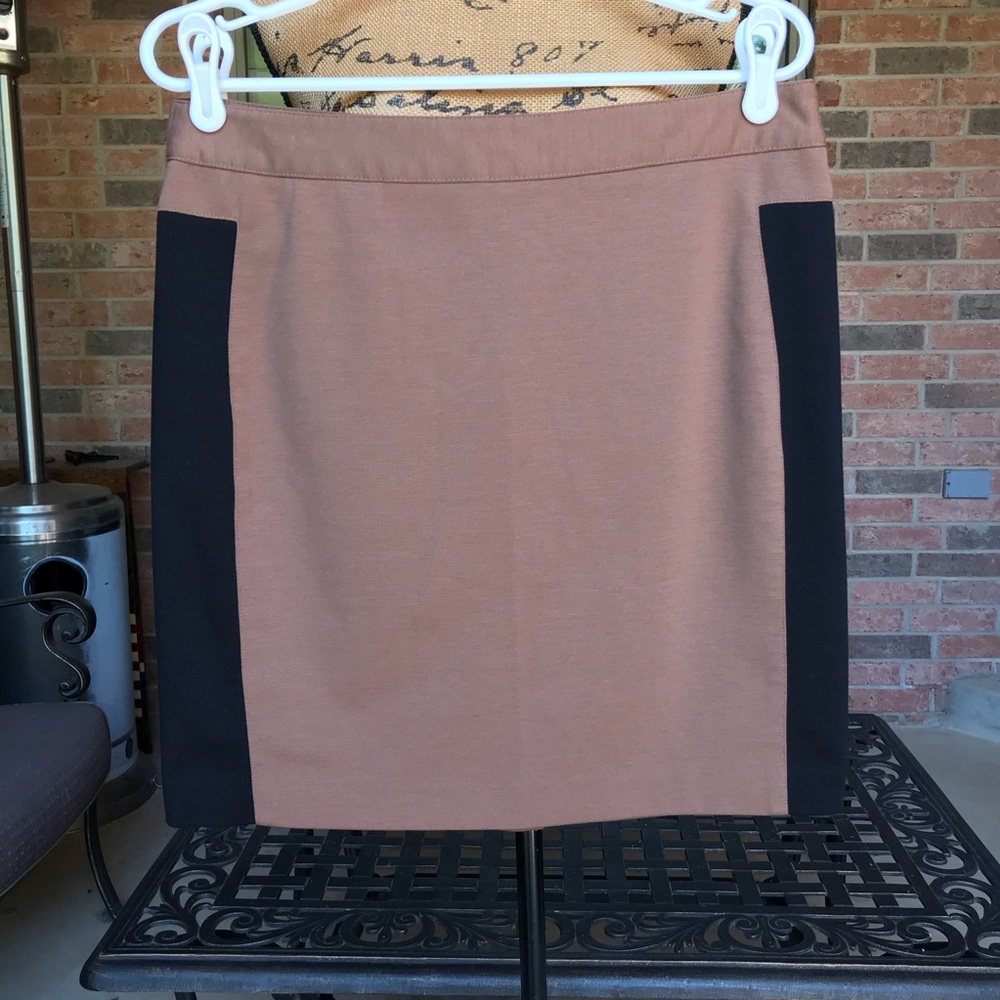 Kenar Pencil Skirt NWOT Black/Brown Size 10